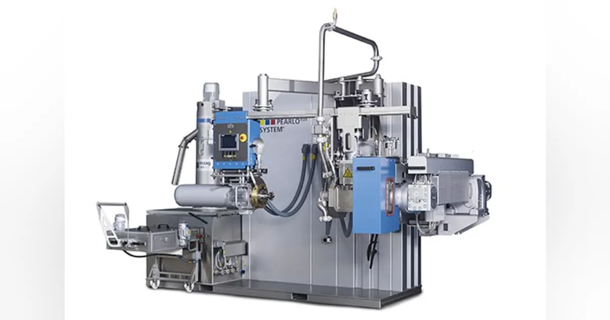 Pelletizing system can process a wide range of polymers | Plastics ...