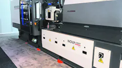 The Nova eT line from Negri Bossi features more space between the tie bars./ PMM