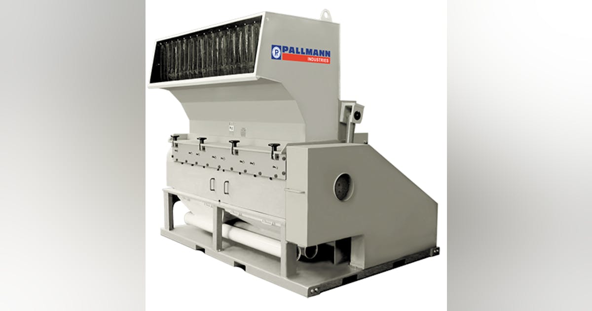 Pallman boosts capabilities, options of latest granulators Plastics