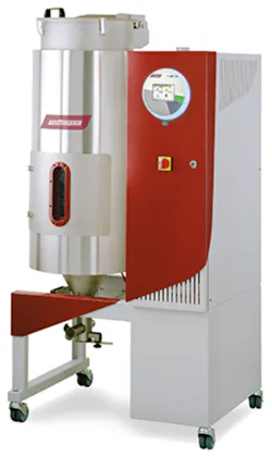 The compact, portable Aton H dryer from Wittmann Battenfeld/Wittmann Battenfeld Inc. The compact, portable Aton H dryer from Wittmann Battenfeld/Wittmann Battenfeld Inc.