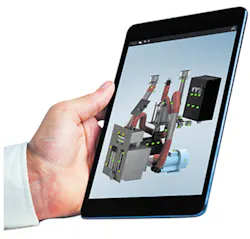 With Novatec's DigiTwin technology, a processor can open an app on a computer, tablet or phone and immediately see the virtual image of a physical machine on the factory floor. More than 20 sensors strategically placed throughout the dryer constantly measure component performance and can detect changes long before the machine control shows a warning or signals an alarm./ Novatec Inc. With Novatec's DigiTwin technology, a processor can open an app on a computer, tablet or phone and immediately see the virtual image of a physical machine on the factory floor. More than 20 sensors strategically placed throughout the dryer constantly measure component performance and can detect changes long before the machine control shows a warning or signals an alarm./ Novatec Inc.