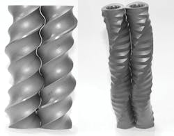 The elements of an FLP screw from Steer can be changed for specific applications with target outcomes./Steer America photos The elements of an FLP screw from Steer can be changed for specific applications with target outcomes./Steer America photos