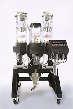 Plastrac's cart-based blending system/Plastrac Plastrac's cart-based blending system/Plastrac