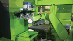 Engel's DecoJect technology combines injection molding with Engel's in-mold graining process./ Engel Machinery Inc. Engel's DecoJect technology combines injection molding with Engel's in-mold graining process./ Engel Machinery Inc.