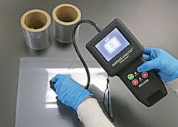 BTG Labs&apos; hand-held Surface Analyst is useful for testing any flat surface that will be painted, printed, coated or sealed./BTG Labs