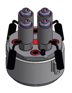 Osco's new MGN-T 50 is ideal for molding small parts from commodity resins./Osco Systems Inc. Osco's new MGN-T 50 is ideal for molding small parts from commodity resins./Osco Systems Inc.