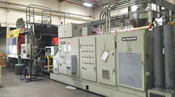 A 400-ton LPIM machine before remanufacture/Milacron LLC