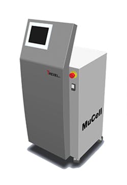 The satellite version of the T-Series dosing unit/Trexel Inc. The satellite version of the T-Series dosing unit/Trexel Inc.