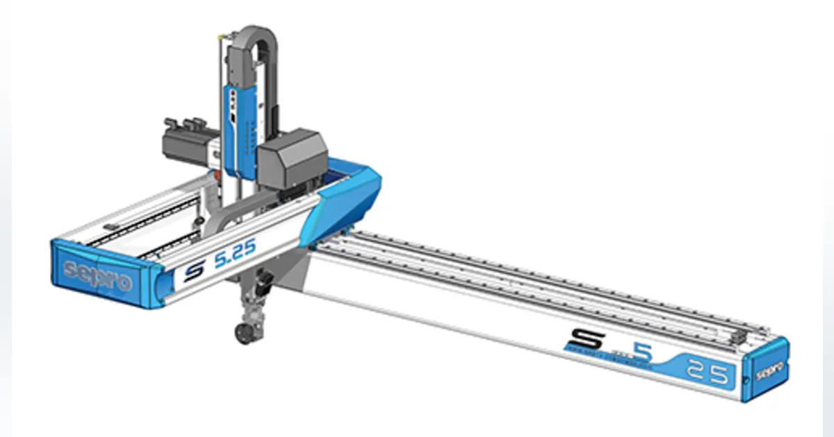 Sepro Plastic Machine Sepro introduces high-speed Cartesian, new guarding | Plastics ...