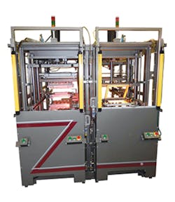 Zed Industries' Model L-3 - 2x general purpose thermoformer/Zed Industries Inc. Zed Industries' Model L-3 - 2x general purpose thermoformer/Zed Industries Inc.