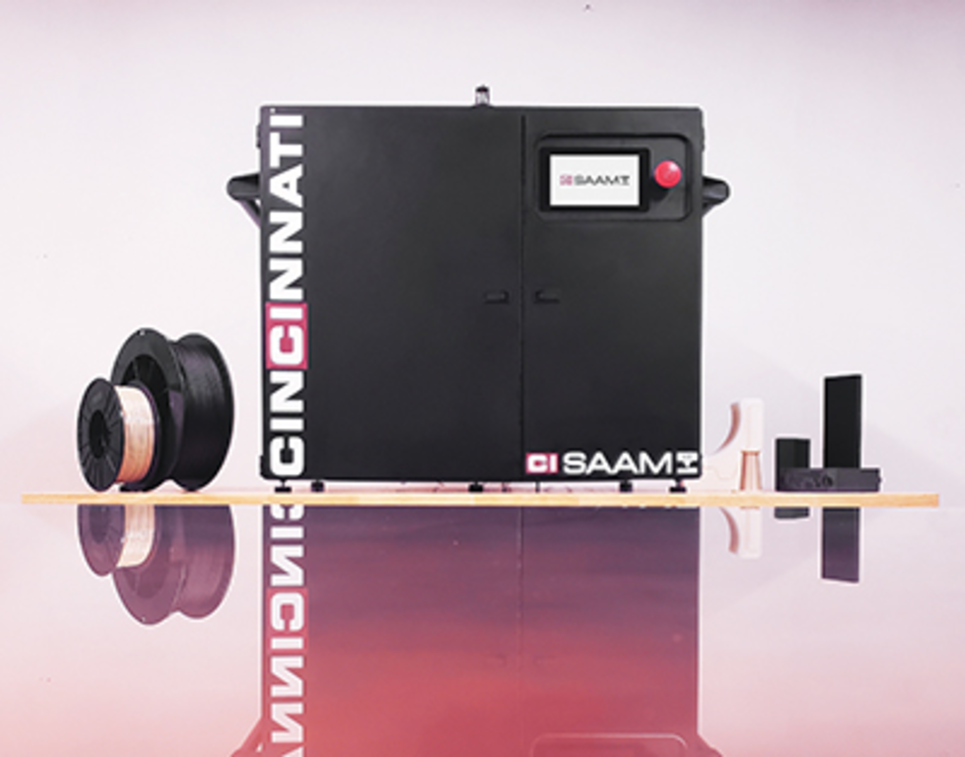 The SAAM HT 3-D printer from Cincinnati Inc. features an all-metal enclosure and frame./Cincinnati Inc.