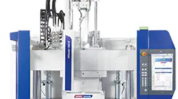 The VPower R vertical injection molding machine from Wittmann Battenfeld/Wittmann Battenfeld Inc.