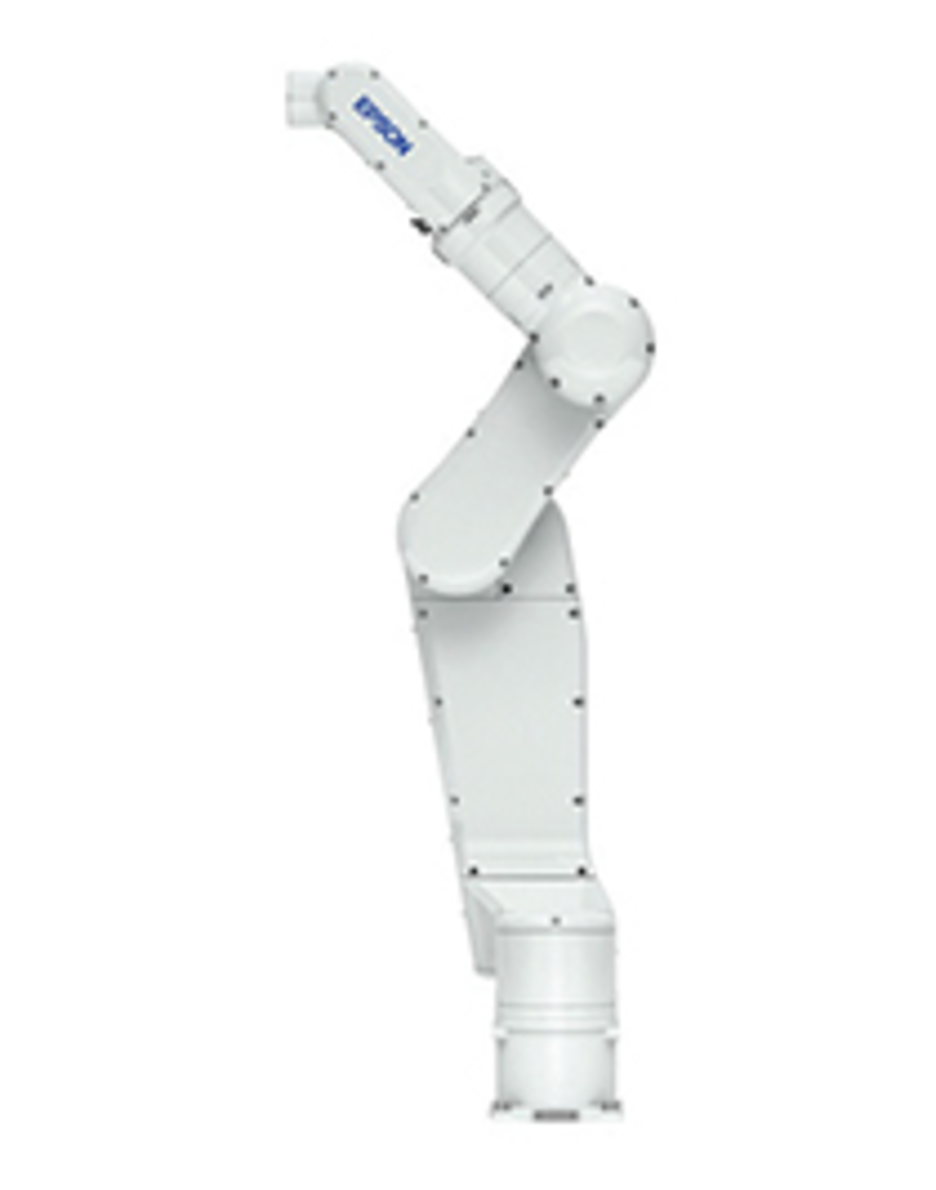 Epson's Flexion N6 six-axis robot features an arm that folds under itself to save space./Epson Robots