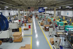 Automation Plastics' Aurora, Ohio, facility features Niigata and Arburg presses./PMM Automation Plastics' Aurora, Ohio, facility features Niigata and Arburg presses./PMM