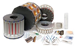 Using format drums, the machines can package a variety of products./Riverside Medical Packaging Co. Ltd. Using format drums, the machines can package a variety of products./Riverside Medical Packaging Co. Ltd.