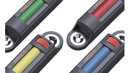 Hasco devices use color codes to indicate status of a mold Plastics