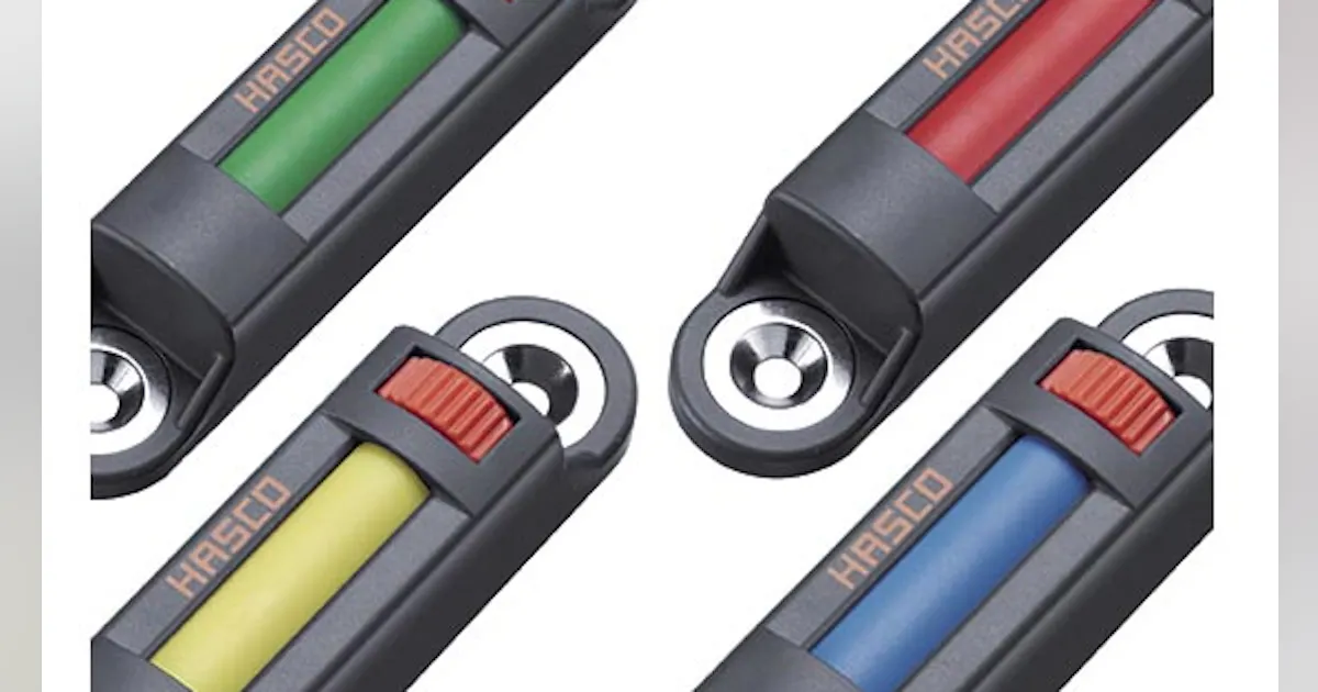 Hasco Device Hasco devices use color codes to indicate status of a mold | Plastics ...