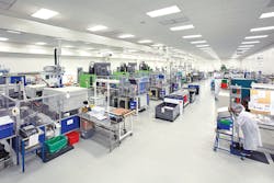 Evco MED&rsquo;s 23,000-square-foot, Class 8 clean room