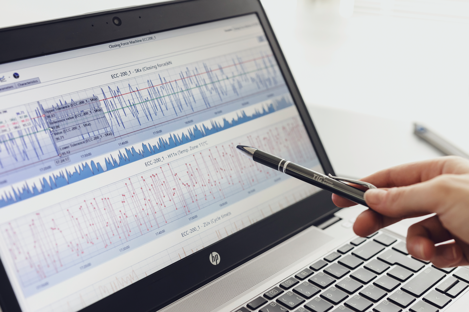 TIG authentig MES software handles digital production planning and process monitoring and control.