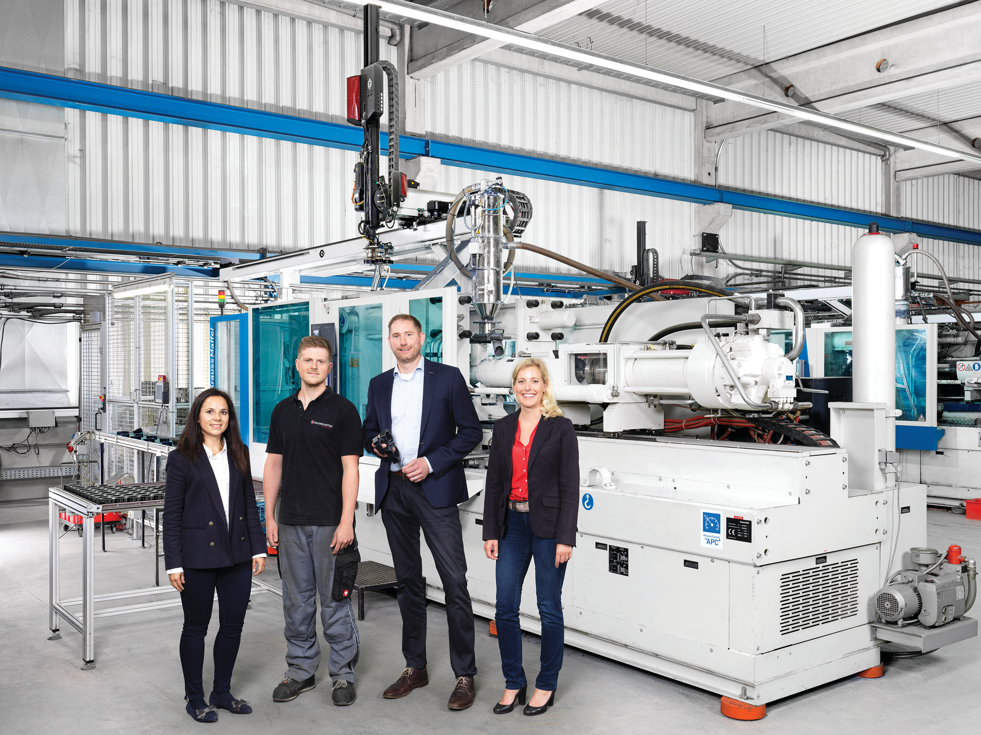 KraussMaffei&rsquo;s APC Plus team