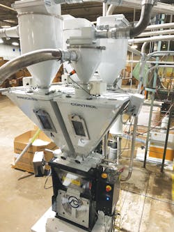 Select Plastics recently added three Process Control gravimetric batch blenders. Select Plastics recently added three Process Control gravimetric batch blenders.