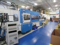 A Niigon Direct Co-Inject press A Niigon Direct Co-Inject press