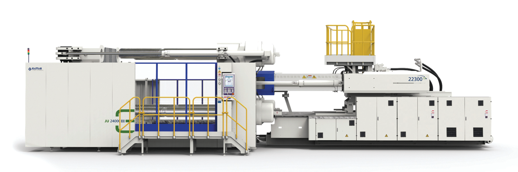 The Jupiter III two-platen, servo-hydraulic injection molding machine is Absolute Haitian&rsquo;s third-generation Jupiter machine.
