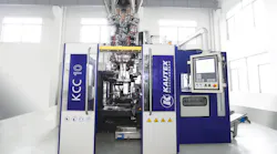 Kautex will demonstrate its new, six-layer extrusion head on its KCC10S blow molding machine at Chinaplas.