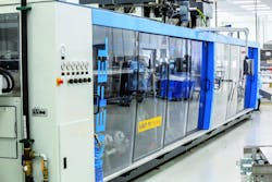 A Kiefel KMD 90 pressure former A Kiefel KMD 90 pressure former