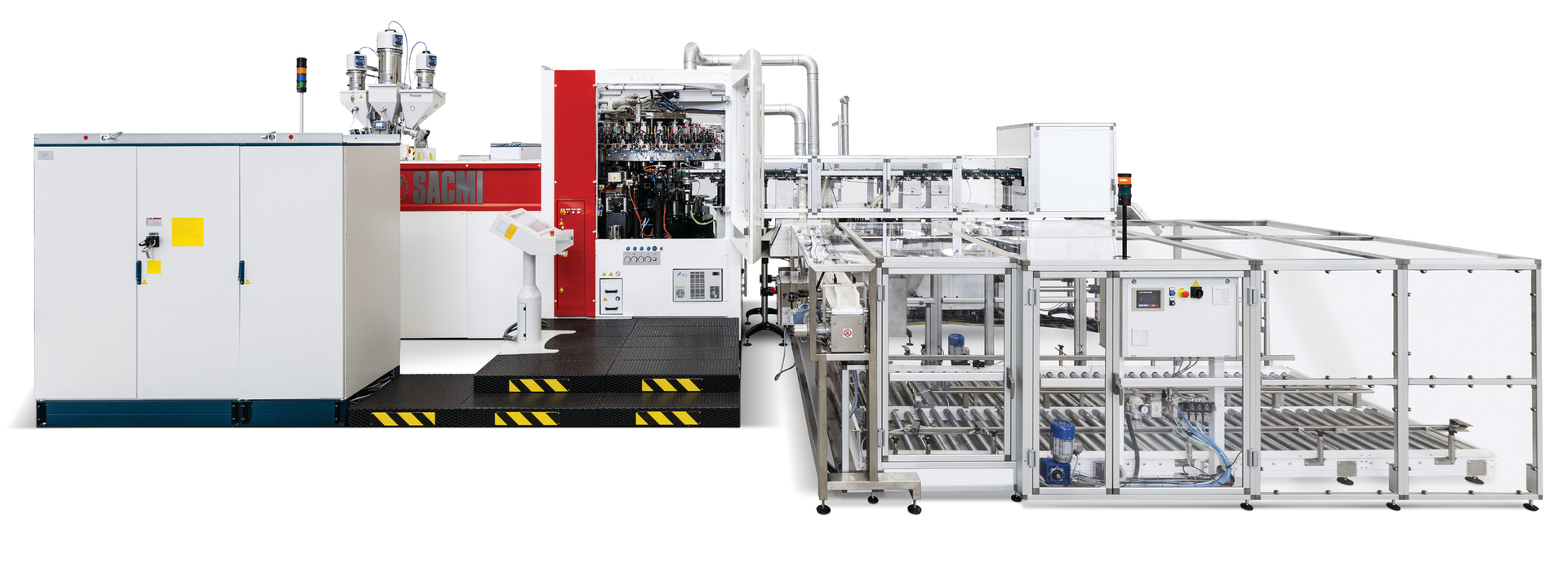 Jarden Plastic Solutions continues investing in Sacmi compression blow forming machines. By the end of this year, the company will have nine CBF machines running in four plants.