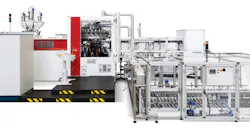 Jarden Plastic Solutions continues investing in Sacmi compression blow forming machines. By the end of this year, the company will have nine CBF machines running in four plants.