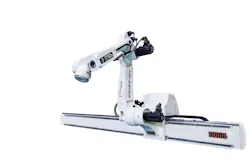 The five-axis H5 take-out robot from HYRobotics The five-axis H5 take-out robot from HYRobotics