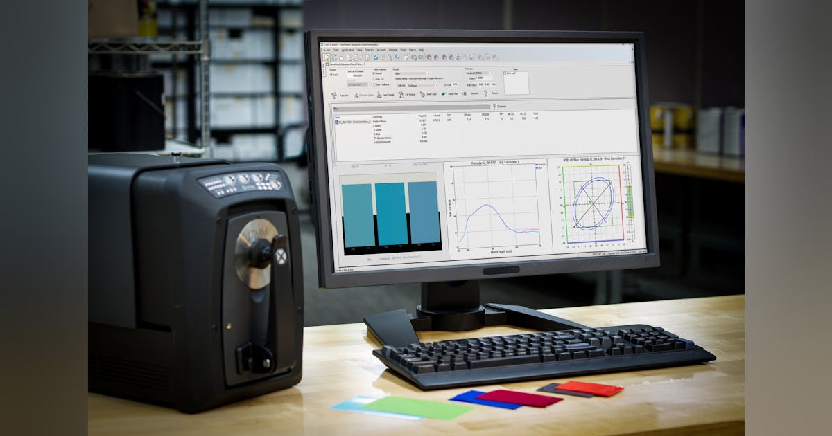 X-Rite software provides optimal color matches | Plastics Machinery ...