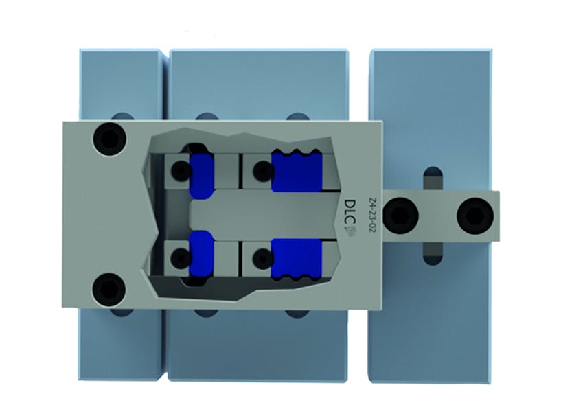 Latch lock takes up less space in mold Plastics Machinery & Manufacturing