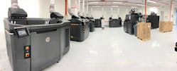 Jabil&rsquo;s stable of HP Multi Jet Fusion printers.