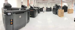 Jabil&rsquo;s stable of HP Multi Jet Fusion printers.
