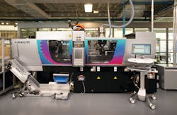 Winzeler Gear has used Engel presses, like this Engel E65, exclusively for the past 30 years. Winzeler Gear has used Engel presses, like this Engel E65, exclusively for the past 30 years.