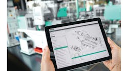 The arburgXworld customer portal includes a shop app for ordering spare parts online. The arburgXworld customer portal includes a shop app for ordering spare parts online.