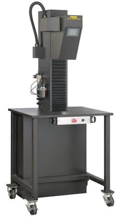 The PAS Model STS 2000 servo-driven heat-staking system can be used as a stand-alone piece of equipment, or coupled with other automation technologies.