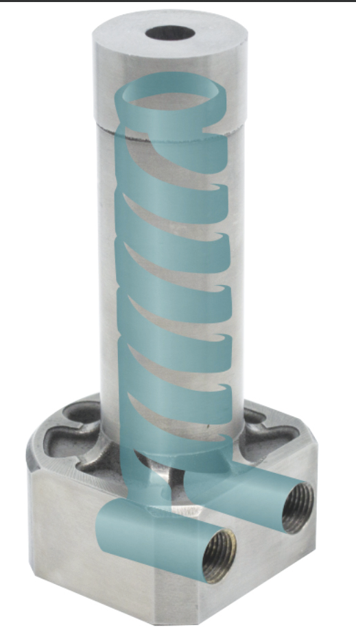 PCS&rsquo; conformally cooled sprue bushing