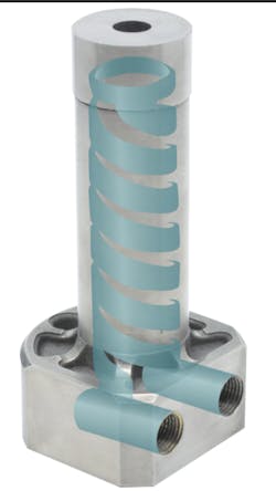 PCS’ conformally cooled sprue bushing PCS’ conformally cooled sprue bushing