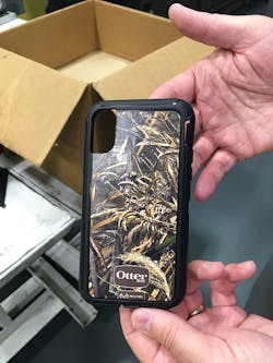 The company’s Turtle Lake, Wis., factory produces up to 1 million cell phone cases per month. The company’s Turtle Lake, Wis., factory produces up to 1 million cell phone cases per month.