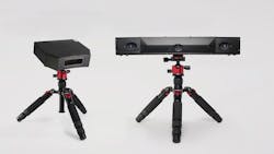 From left, the C504 and L6 3-D scanners From left, the C504 and L6 3-D scanners