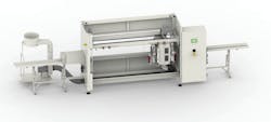 The new DTA 160 cutting machine cuts polyolefin and PVC pipes to customers’ length specifications. The new DTA 160 cutting machine cuts polyolefin and PVC pipes to customers’ length specifications.