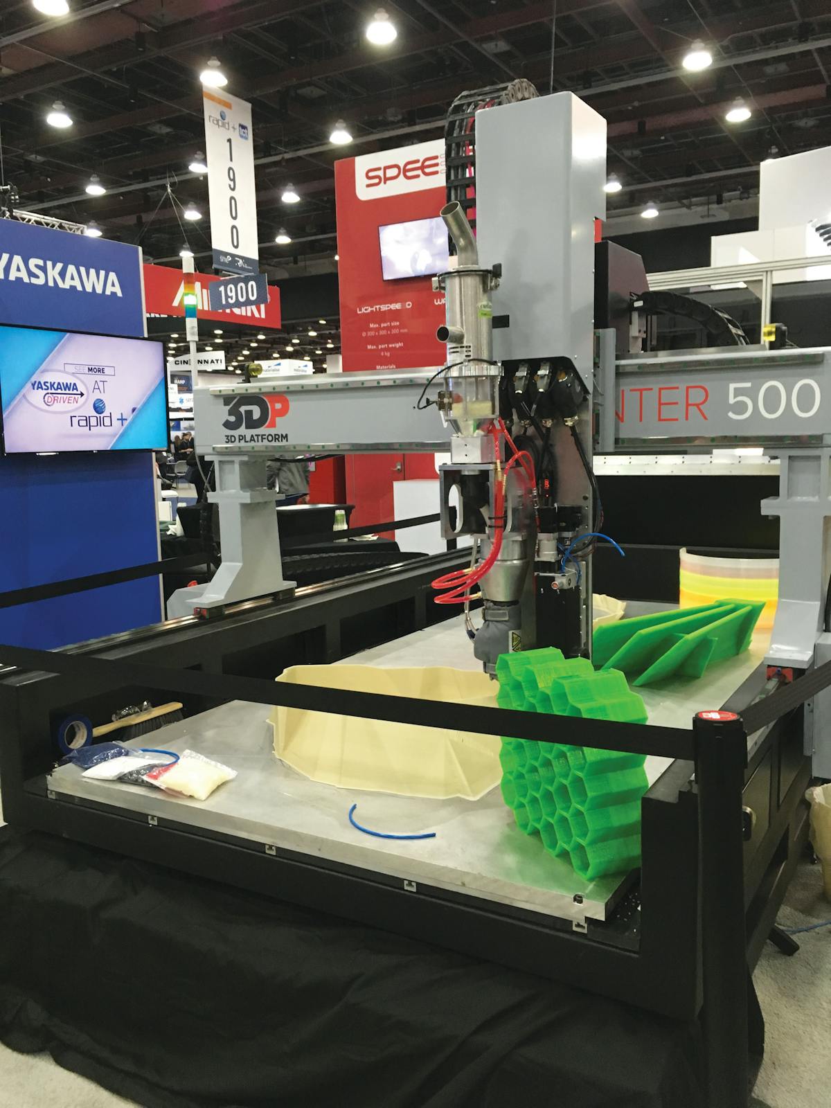 By making use of Tim Womer&rsquo;s TWW Micro Extruder, 3D Platform&rsquo;s new WorkCenter 500 printer can process pellets for 3-D printing, rather than filament.