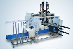 CBW Automation customized a Beeline B-series B2X side-entry, stack mold retrieval robot to work with an automation system that Huhtamaki developed for one of its injection molding machines. CBW Automation customized a Beeline B-series B2X side-entry, stack mold retrieval robot to work with an automation system that Huhtamaki developed for one of its injection molding machines.