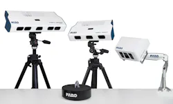 Faro's Cobalt Design structured light scanners are simple to set up, and the optional turntable makes 360-degree scanning easy. Faro's Cobalt Design structured light scanners are simple to set up, and the optional turntable makes 360-degree scanning easy.