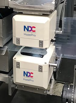 NDC&apos;s HazePro measures the optical quality of film and other transparent materials.