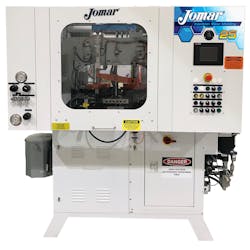 Jomar's new Model 25 is especially suited for first-time processors of IBM bottles. Jomar's new Model 25 is especially suited for first-time processors of IBM bottles.