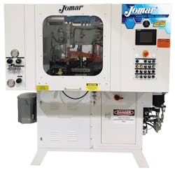 Jomar's new Model 25 is especially suited for first-time processors of IBM bottles. Jomar's new Model 25 is especially suited for first-time processors of IBM bottles.